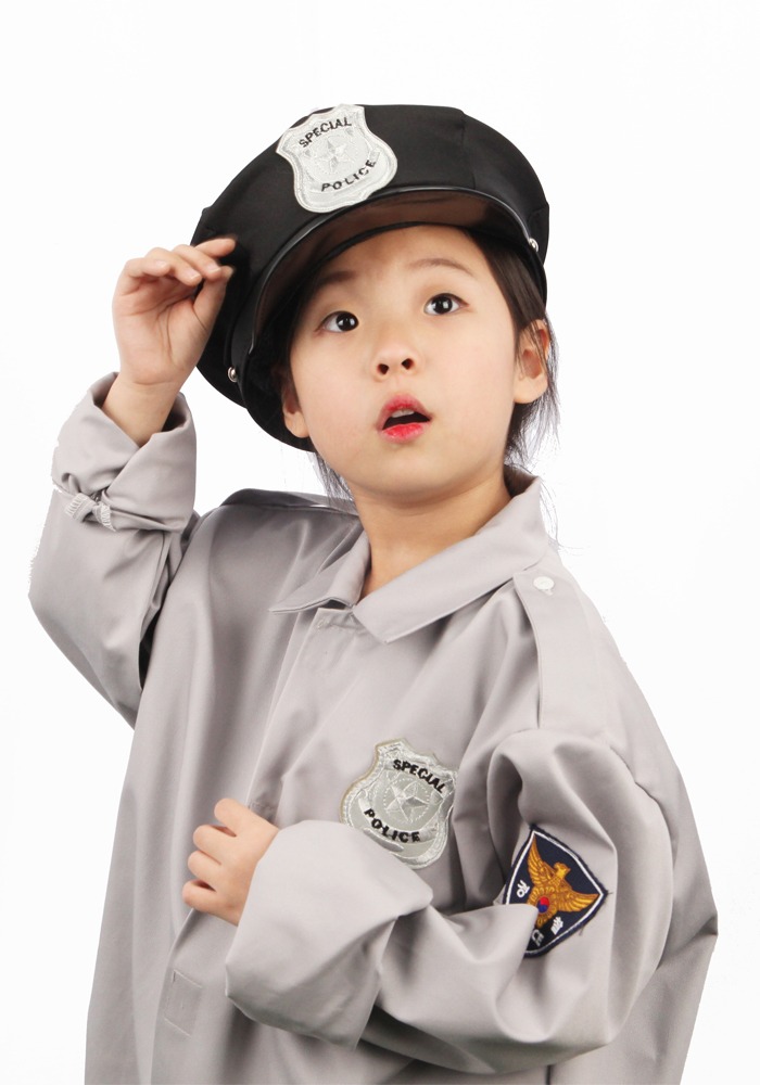 어린이 경찰자켓