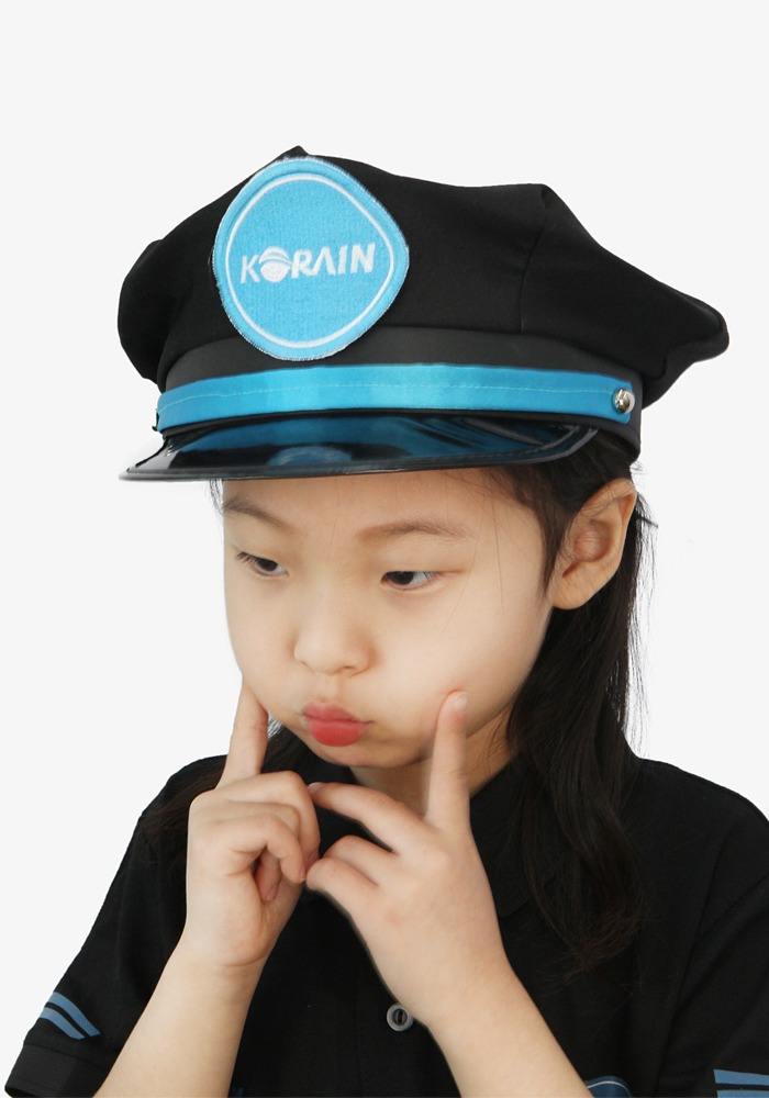 어린이 기관사 모자 (신 버전)