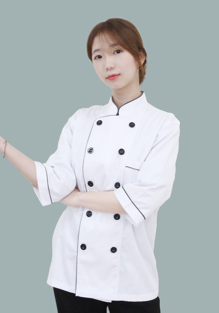 조리복 쉐프복 파이핑 식당 유니폼 한식 중식 양식 제과 제빵