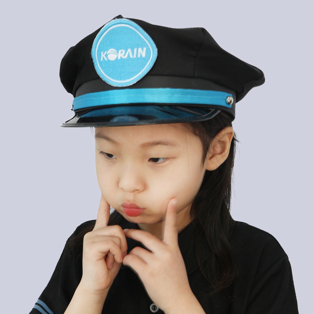 아동 기관사 모자 (신 버전) 유치원 어린이집 어린이 직업 체험복