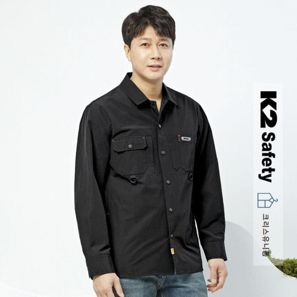 K2세이프티 봄 여름 춘하복 셔츠 작업복 워크웨어 단체복 SH-2403