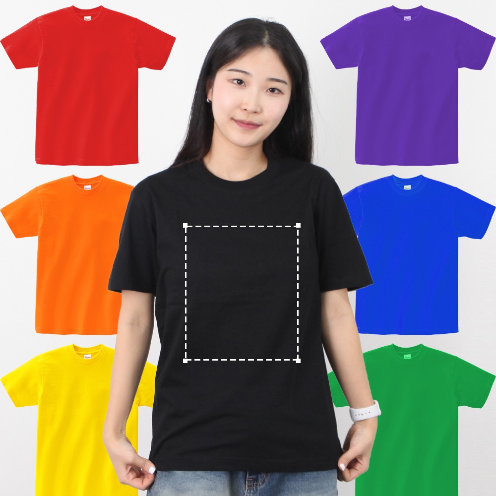 티셔츠 커스텀 제작 30수 반팔티 긴팔티 단체티 주문 소량 인쇄 프린팅