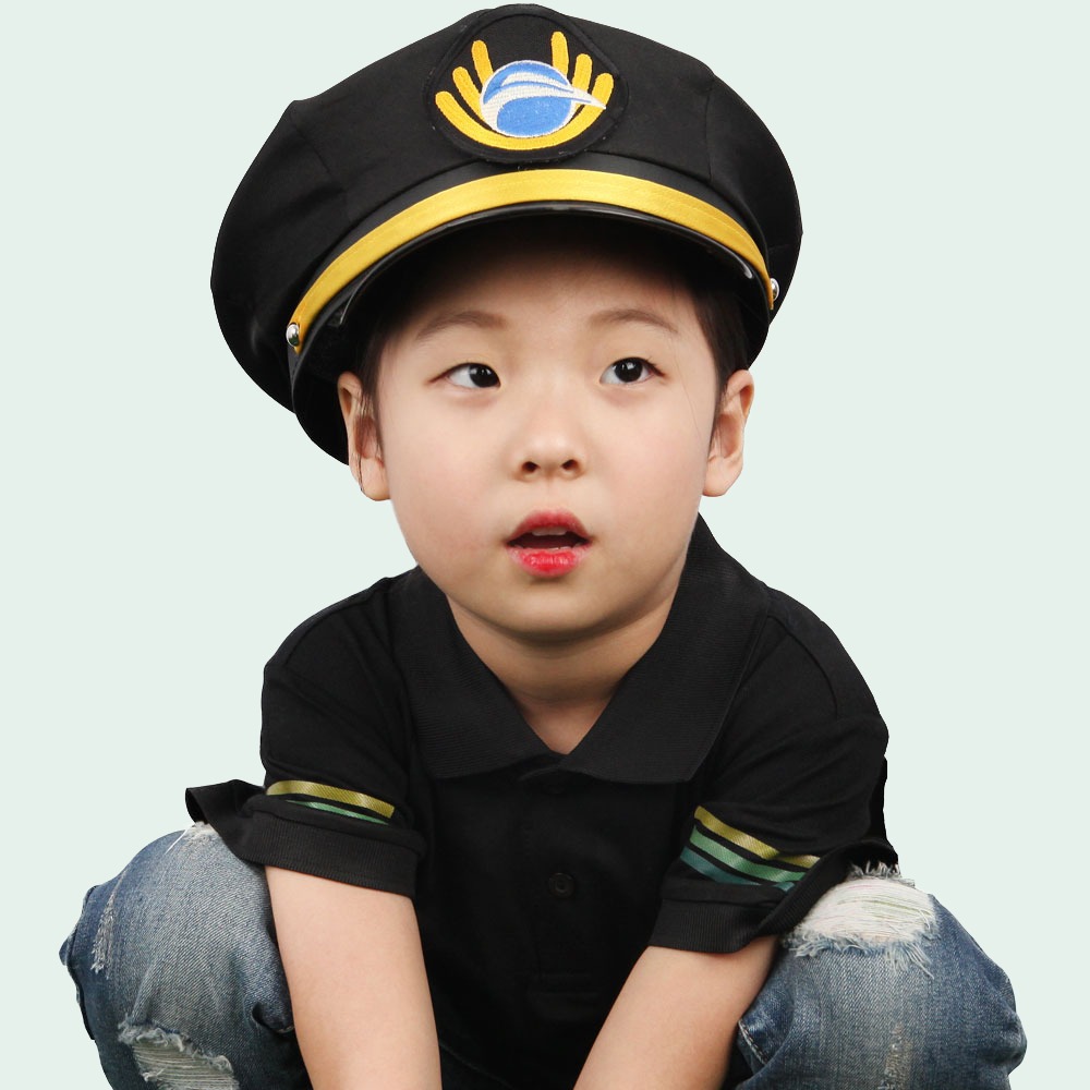 아동 기관사 모자 (구 버전) 유치원 어린이집 어린이 직업 체험복